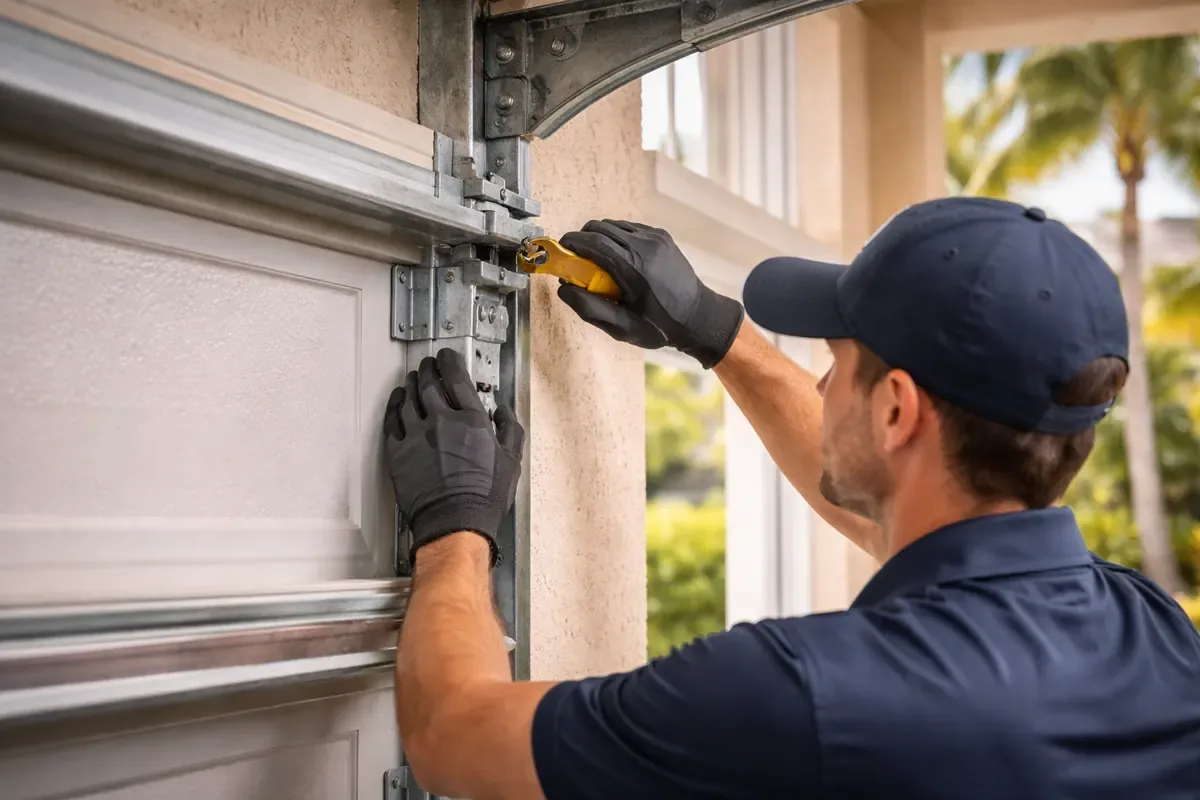 Repair service from Overdoors of Florida in Southwest Florida