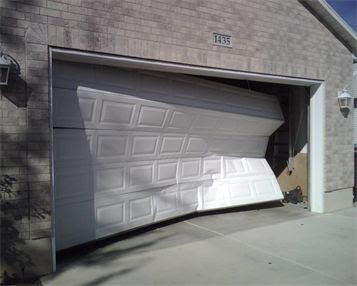 Garage Door Off Rails